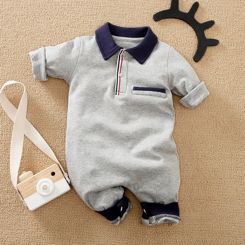 BOSS VIBES: BABY BOY ROMPER