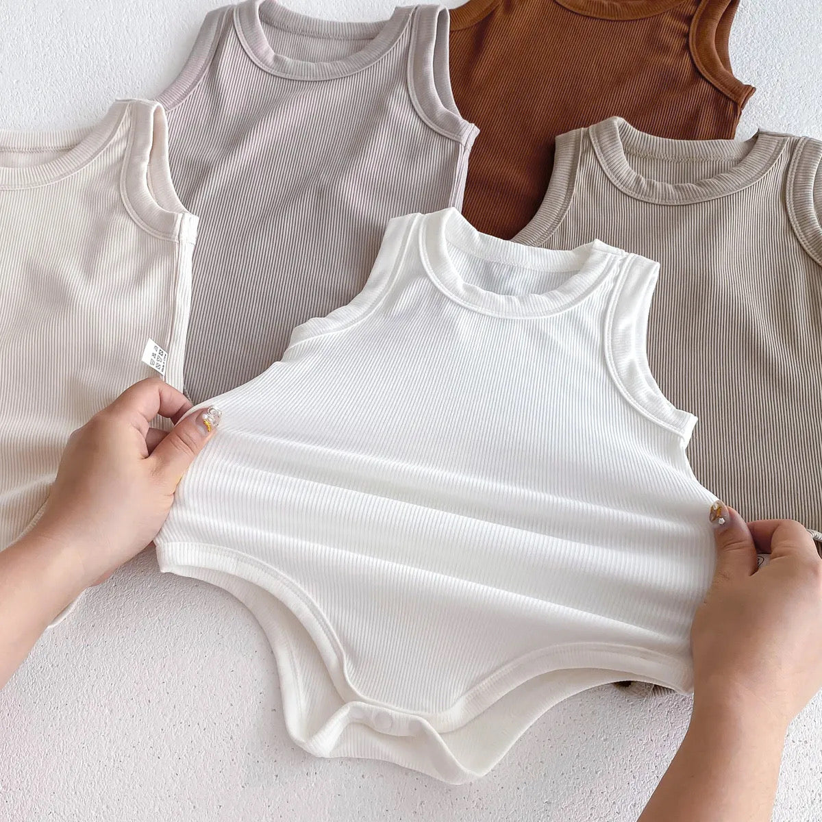 ESSENTIALS EARTHY ROMPERS