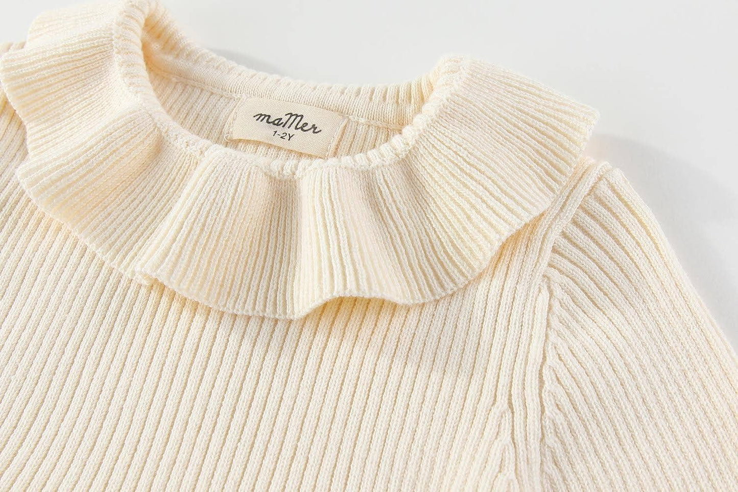 Sophia knitted dress - 100% cotton: 1Y, 2Y, 3Y, 4Y, 5Y, 6Y