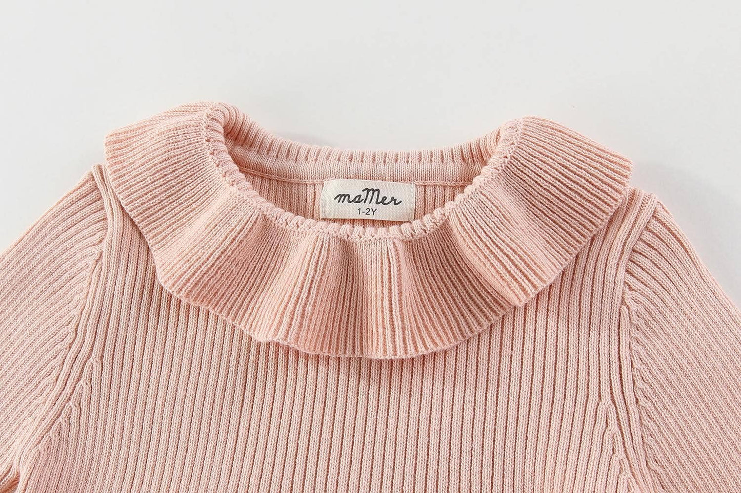 Sophia knitted dress - 100% cotton: 1Y, 2Y, 3Y, 4Y, 5Y, 6Y