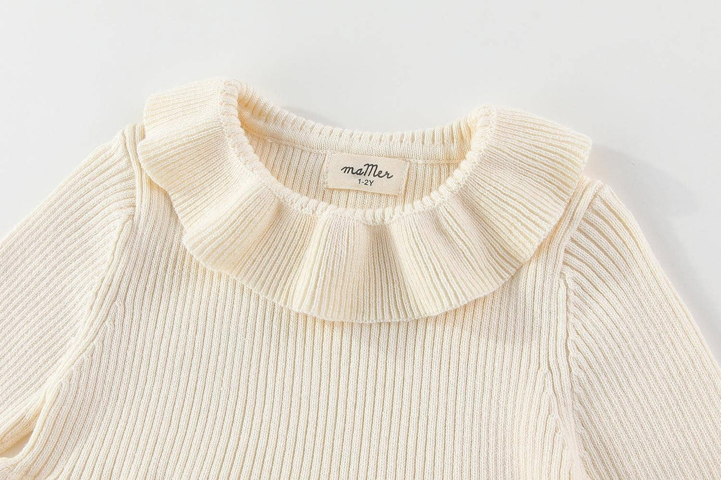 Sophia knitted dress - 100% cotton: 1Y, 2Y, 3Y, 4Y, 5Y, 6Y