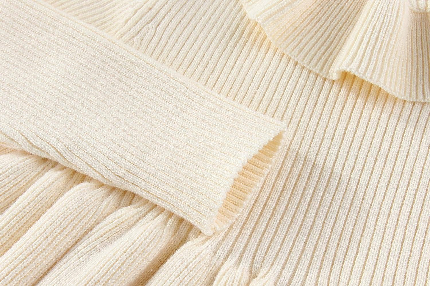 Sophia knitted dress - 100% cotton: 1Y, 2Y, 3Y, 4Y, 5Y, 6Y